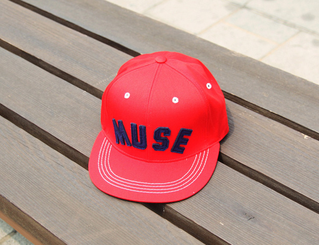 muse snapback ; rd [ 4color / free size ] 뮤즈 스냅백