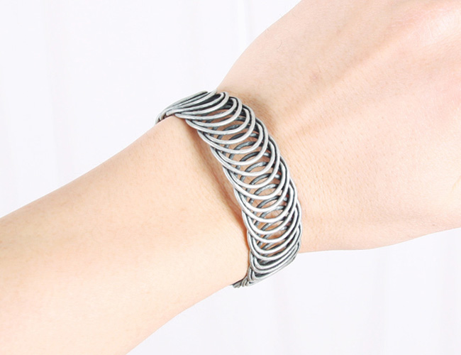 oops metal bracelet ; sv [ 2color / free size ] 웁스 메탈 팔찌