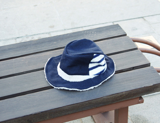 wool wire bucket hat ; nv [ 3color / free size ] 울 와이어 버킷 햇