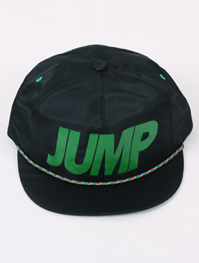 jump snapback ; bk [ 2color / free size ] 점프 스냅백